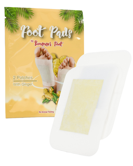 Foot pads with ginger oil (20 pieces) Summer Foot
