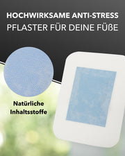 Fußpads für den Mann mit Minzöl (2 Stück)