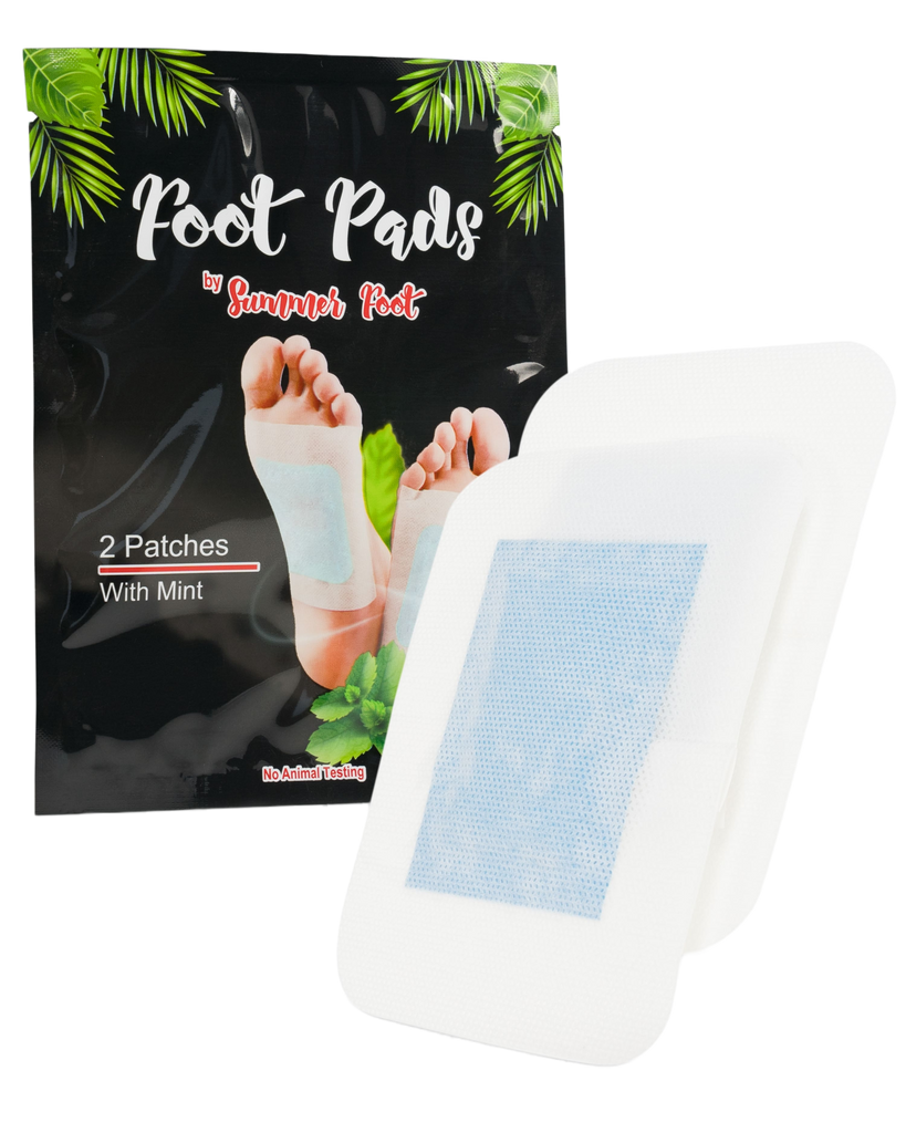 Foot pads for men with mint oil (2 pieces)